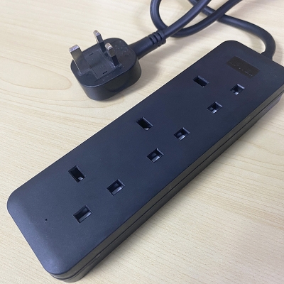 Power Strip 6-way Type G (UK) Outlet