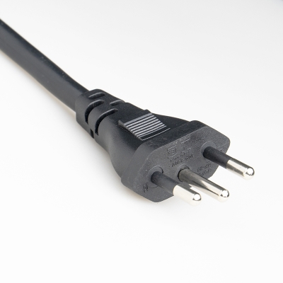 3-core Brazil Computer Power Cord 0.75mm2 Cable Power Extension Cord