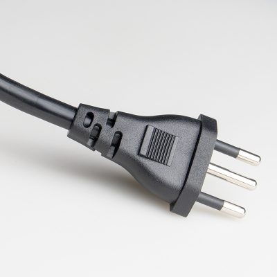 Brazil Power Cord 3 Pin Extension Cord Flexible PVC Electric Wire