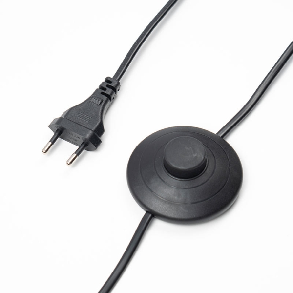 VDE 脚踏开关电源线（带插头）——落地灯专用线控脚踏开关 AC 250V 电源线制造商