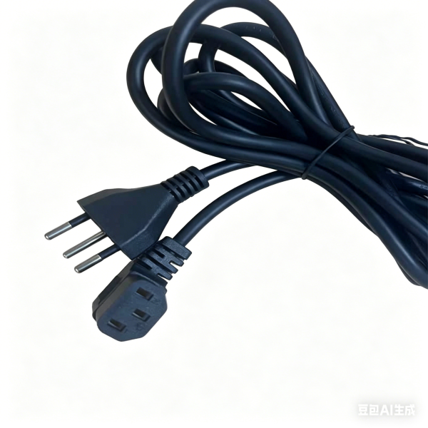 Swiss 3-Pin Power Cord to IEC C13 10A 250V H03VV-F Cable Manufacturer OEM Supplier