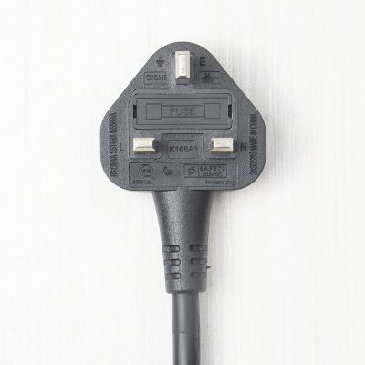 Power Cord UK 2 Wire Type G Plug
