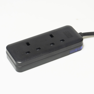  6-Outlet UK Power Strip with BS1363A plug