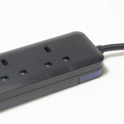 UK 5 Outlets 13A VDE Cable Power Strip