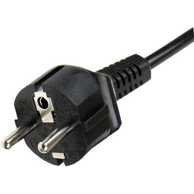 Europe Schuko Plug to C13 Power Cord with VDE approvals, Suitable for use as a Europe PC Computer Power Cord, Europe Monitor Power Cord or Europe Printer Power Cor