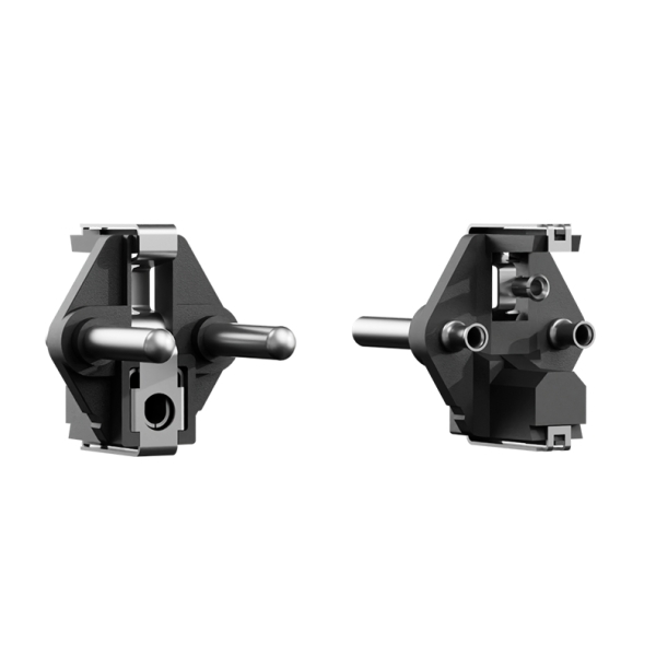 欧标插头插芯（带接地）：实心与空心铜端子制造商