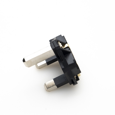 UK Plug Insert, 3 Pin Brass Plug Insert, Brass Electrical Plug Pin for Plug Insert